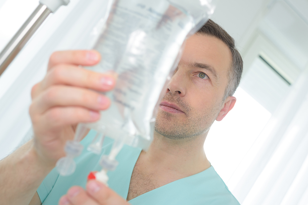 Nurse in the hospital