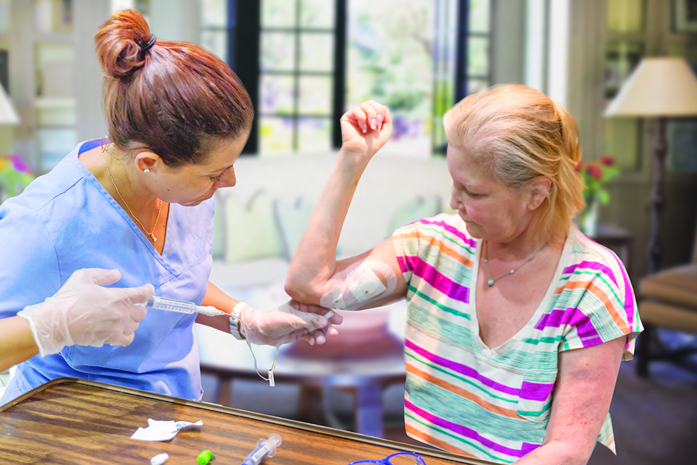 Home healthcare nurse