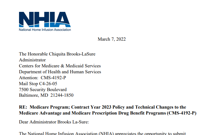  NHIA Submits Comments on DIR Proposed Rule
